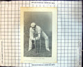 Original Old Antique Print Cricket G Macgregor At The Wicket