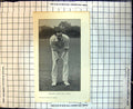 Original Old Antique Print Cricket Mordaunt Ready For A Catch