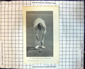 Original Old Antique Print Cricket S M J Woods Stopping A Ball In The Country