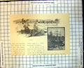 Old Antique Print Casino Town New South Wales Sailing Ship J Ashton 1886 19th