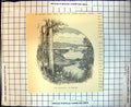 Old Antique Print Richmond Lismore New South Wales Australia Bridge 1886 19th