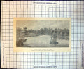 Antique Old Print Sydney Cove Australia 1788 Facsimile Governor Hunter 1886