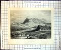 Original Old Antique Print Kars Fort Bridges Siers Marching J Ramage J Godfrey