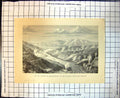 Antique Old Print Hot Springs Orakeikorako On Waikato River New Zealand 1876