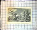 Old Print Hotspurs Interview King Henrys Messenger Battle Homilton Hill C 1888