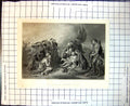 Antique Old Print Death General Wolfe Battle Field 1759 Benjamin West C 1888