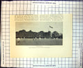 Antique Print Cricket Match Players Pitch Flag Flying Photo Marsh Brothers