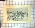 Old Print Hunting Arthur Handed Slot Distinguished Visitor Horse Hounds