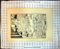 Antique Old Print Earth Grew Clear As Glass Cinders Wood Dwarfs Pot Treacle