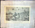 Antique Print Attack Led By Bombing Party Hand-Grenades Shells German Line