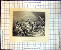 Old Battle Hastings Fighting Swords Axes Shields P Loutherbourg 1867Victorian