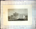 Antique Old Print Glyptothek Munich Germany Museum Greek Roman Sculptures