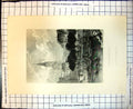 Original Old Antique Print City Strasburg Germany Cathedral River Boats