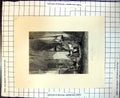 Original Old Antique Print Church Polignac Auvergne J Harding T Higham