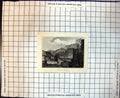 Original Old Antique Print Mount Blanc Switzerland High Mountain Alps