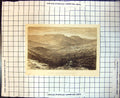 Original Old Antique Print Valley River Umgem From Table Mountain E Evans