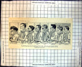 Old Sketch Cambridge Crew Boat Race Neame Gosse Thomas Perrins 1946 20th