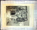 Antique Old Print Hungarian Pedlar Hing Horse Basket Back Frank Feller 1902
