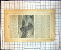 Antique Print Castle Rock Lynton Wild Ridges Lynmouth Town Two Rivers Join