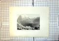 Old Print Dormeilleuse High Alps Scene Felix Neffs Labours Mountains 113J