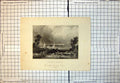 Old Print Plains Waterloo Monuments Hill Trees People Driving Cattle 137J