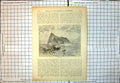 Old Gibralter Rock Buildings Cliffs Donkeys Foreground Boat C1901 143J Victorian