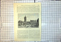 Old Dunblane Scotland In 17Th Century Cathedral Open Street Horse 172J