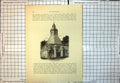 Antique Old Print The Abbot'S Kitchen Glastonbury Abbey Tiled RoOctagonal 180J