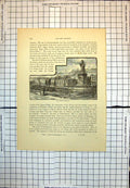 Old The Watts Memorial W.C. Keene Statue Railings People Southampton 191J 20th