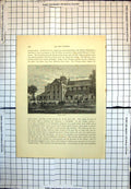 Old Romsey Abbey Imposing Building Good Condition Graveyard People 193J 20th