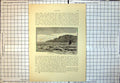Old Print St. Alban'S Head Rocky Outcrop Cliffs Sailing Boat Choppy Sea Sky 218J