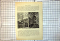 Old Lichfield Cathedral Exterior Spire People Interior Looking West 230J