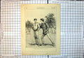 Old Boys Playing Cricket Batsman Shin Guards Shirt Tie Cap Blazer 243J