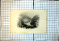 Antique Print Pass Killikrankie Looking Down Steep Wooded Slopes River 287J