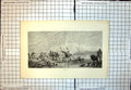 Old Curling Loch Brushing With Bound Twigs People Dog Wine Picnic 291J