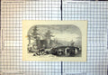 Old Western Gate Pekin Peking People Waterside Bridge Boats Carts 304J