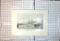Antique Old Print Torpedoed Cruiser Escorted To Port Steamships Wl Wyllie 364J