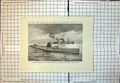 Old German Submarine Improved Attacking Merchantman Charles Delacy 367J
