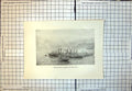 Old Print Mine-Sweepers Waiting For Fog To Lift Rowing Boat Wl Wyllie 382J