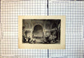 Old Interior Moorish Palace Algiers Fretwork Tapestries Cushions 399J
