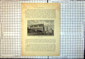 Original Old Antique Print Clifton College Our Own Country Durdham Downs