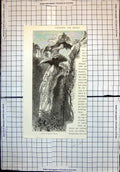 Original Old Antique Print Lattomia Di Cappucini Syracuse Calabria And Sicily
