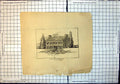 Original Old Antique Print House John Beikie Front Street