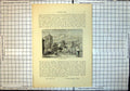 Original Old Antique Print Norwich Castle St Peter Mancroft