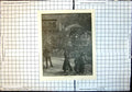 Old Antique Print Night Alarm Melbourne Firemen Engine Pulled Horses 1886 19th