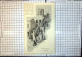 Original Old Antique Print From Woolloomooloo To Darlinghurst Butler Stairs