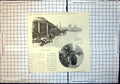 Antique Print Central Market Sydney Horse Cart Man Wheelbarrow Ladies 1886 19th