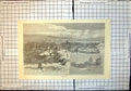 Original Old Antique Print Bathurst General View Town New South Wales 1886 19th