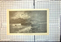 Original Old Antique Print Darling Harbour New South Wales Night Scene 1886
