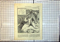 Old Antique Print They Saw A River Natives Rock Discover River Australia